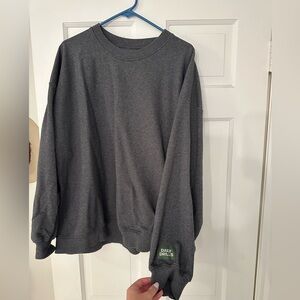 Daily Drills oversized fleece crewneck!